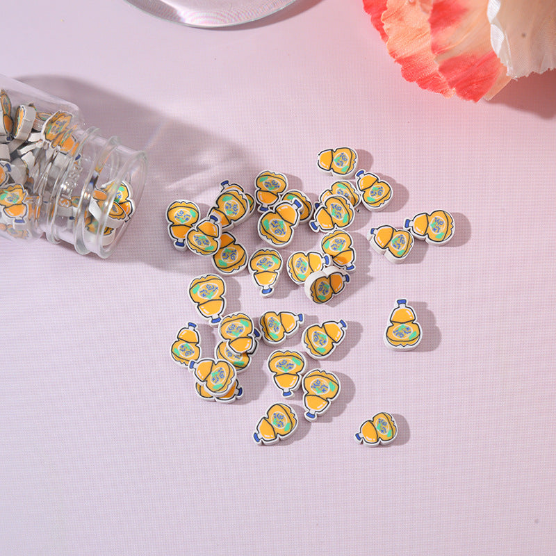 Wholesale Simulation Food Toy Soft Pottery Bottle DIY Drip Glue Cream Glue Flowing Sand Kneading Music Decoration